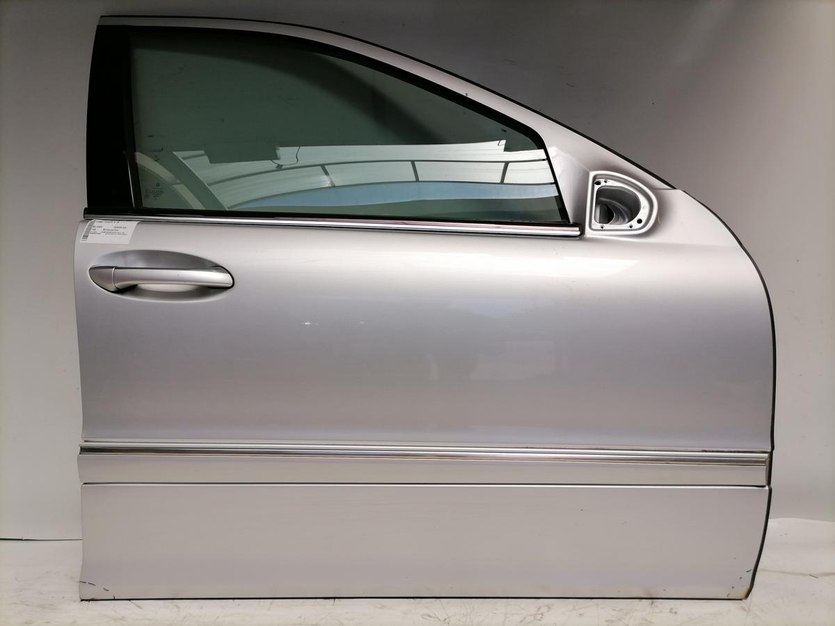 Mercedes W203 original T&uuml;r vorn rechts 744 Brillantsilber Rohbau Bj.2004
